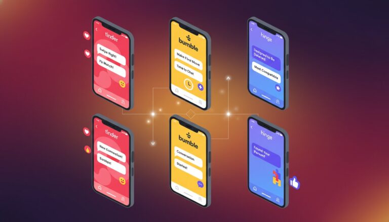 Tinder, Bumble ou Hinge : adaptez votre approche à chaque application