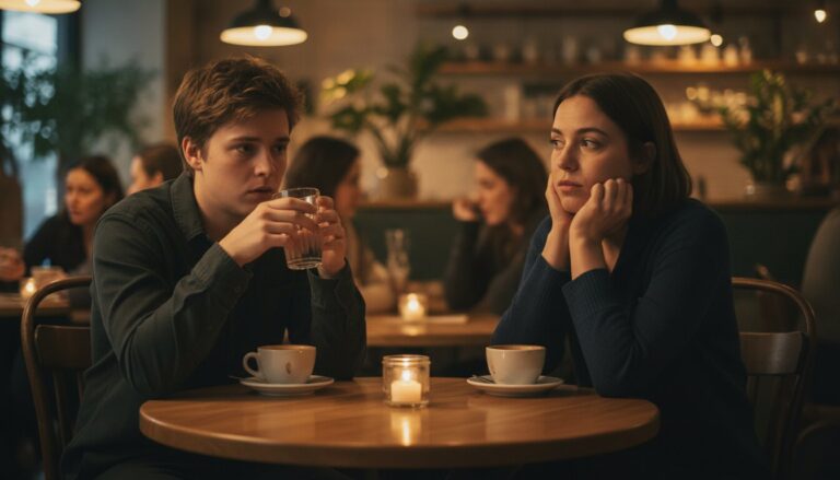 Silence gênant au premier rendez-vous : comment le transformer en complicité